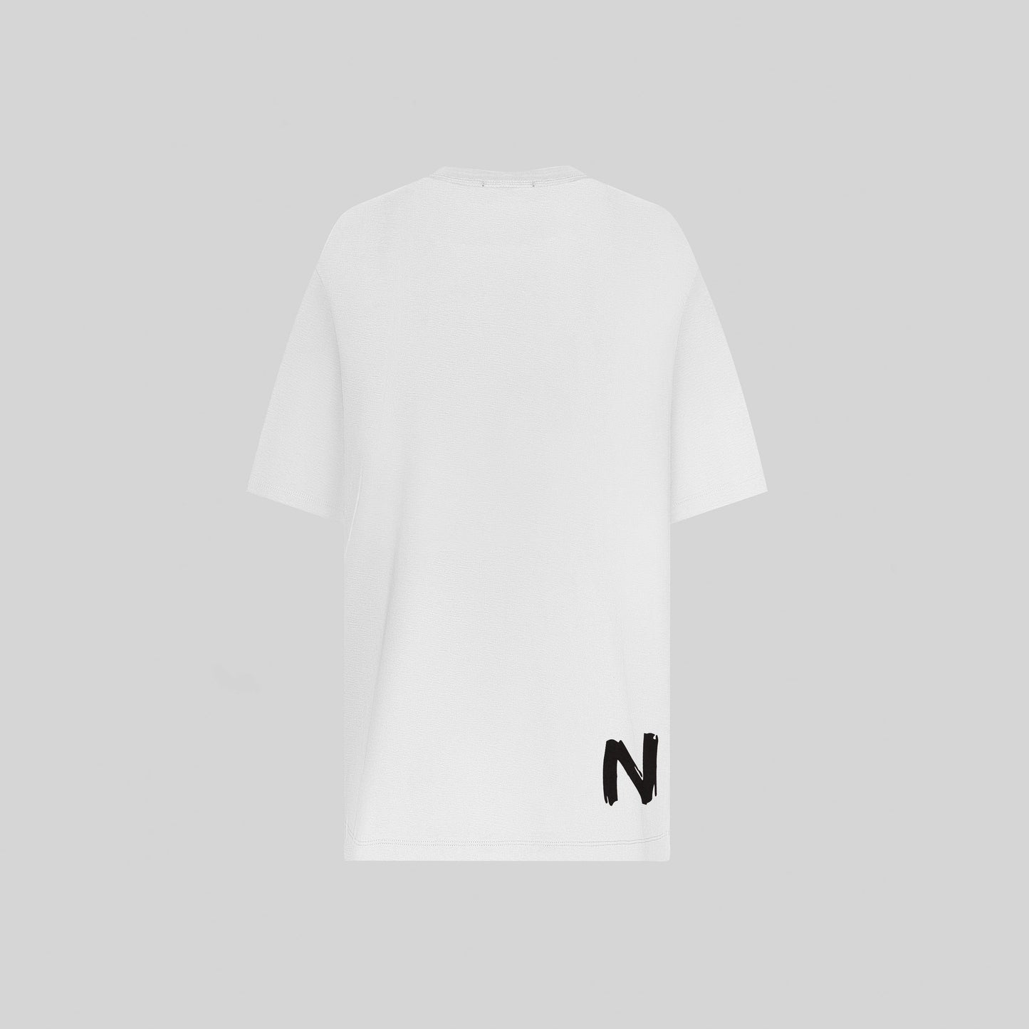 SHECKLER CAMISETA OVERSIZE BLANCA - NEA