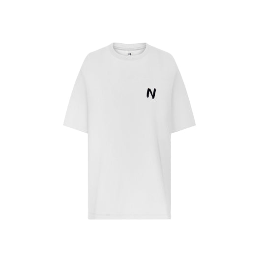 KAISO CAMISETA OVERSIZE BLANCA - NEA