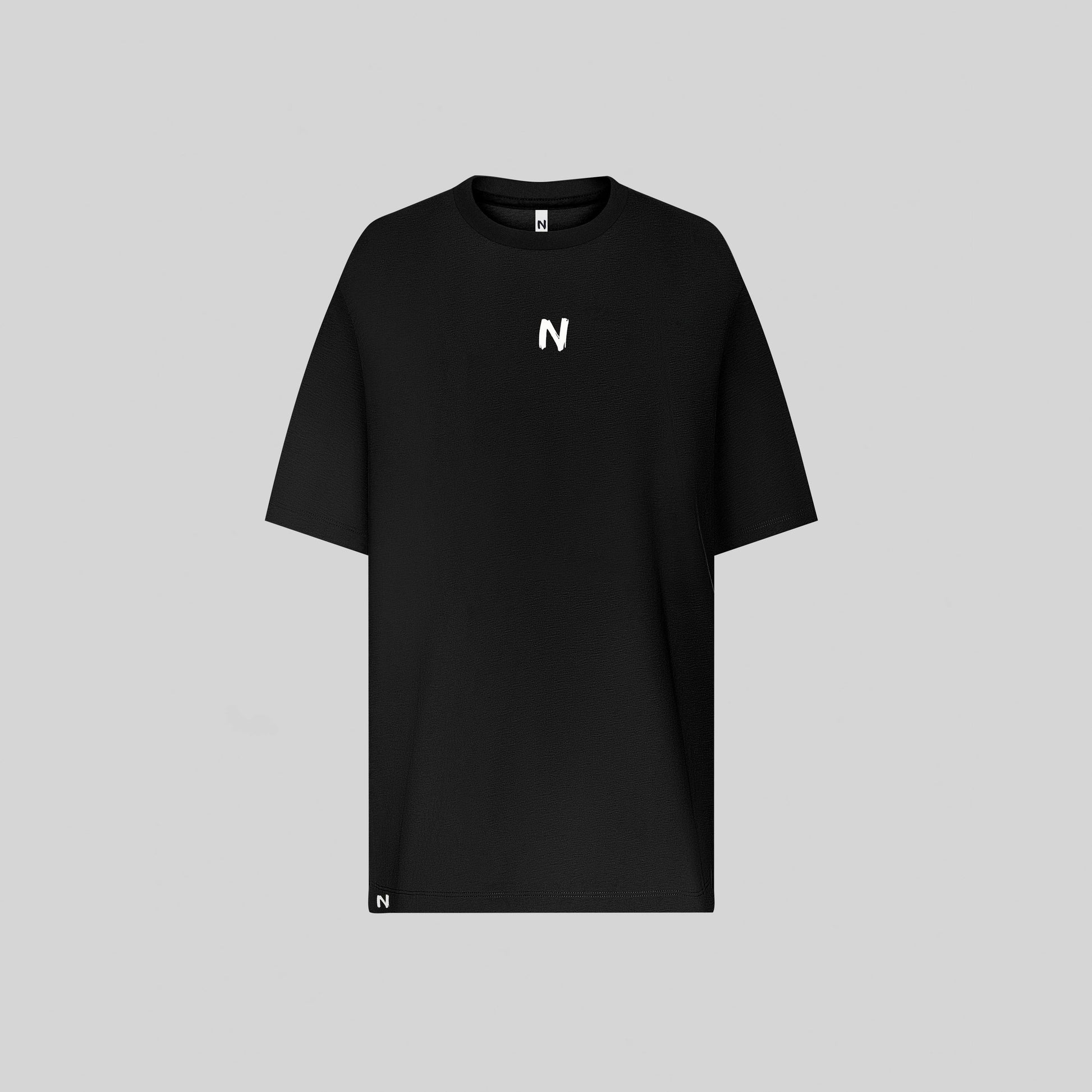 SHECKLER CAMISETA OVERSIZE NEGRA - NEA