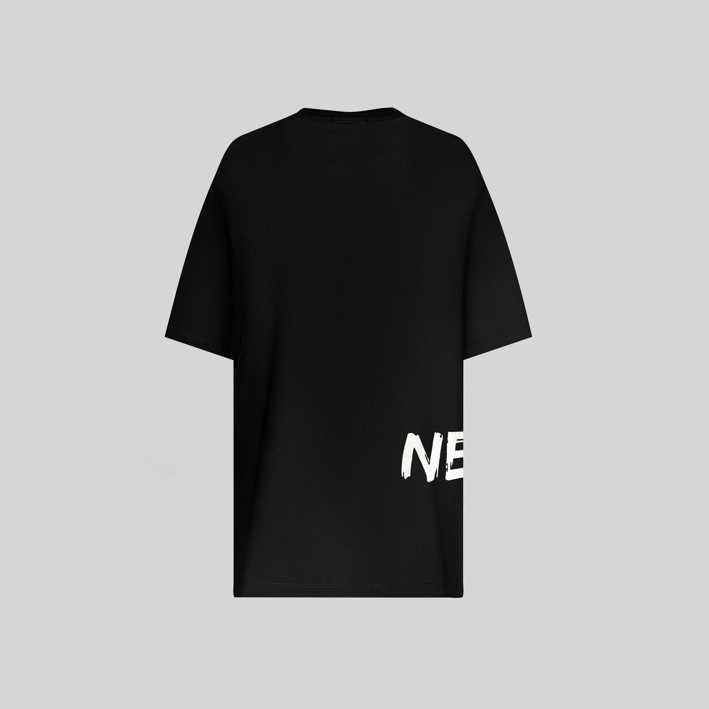 BREVARD CAMISETA OVERSIZE NEGRA - NEA