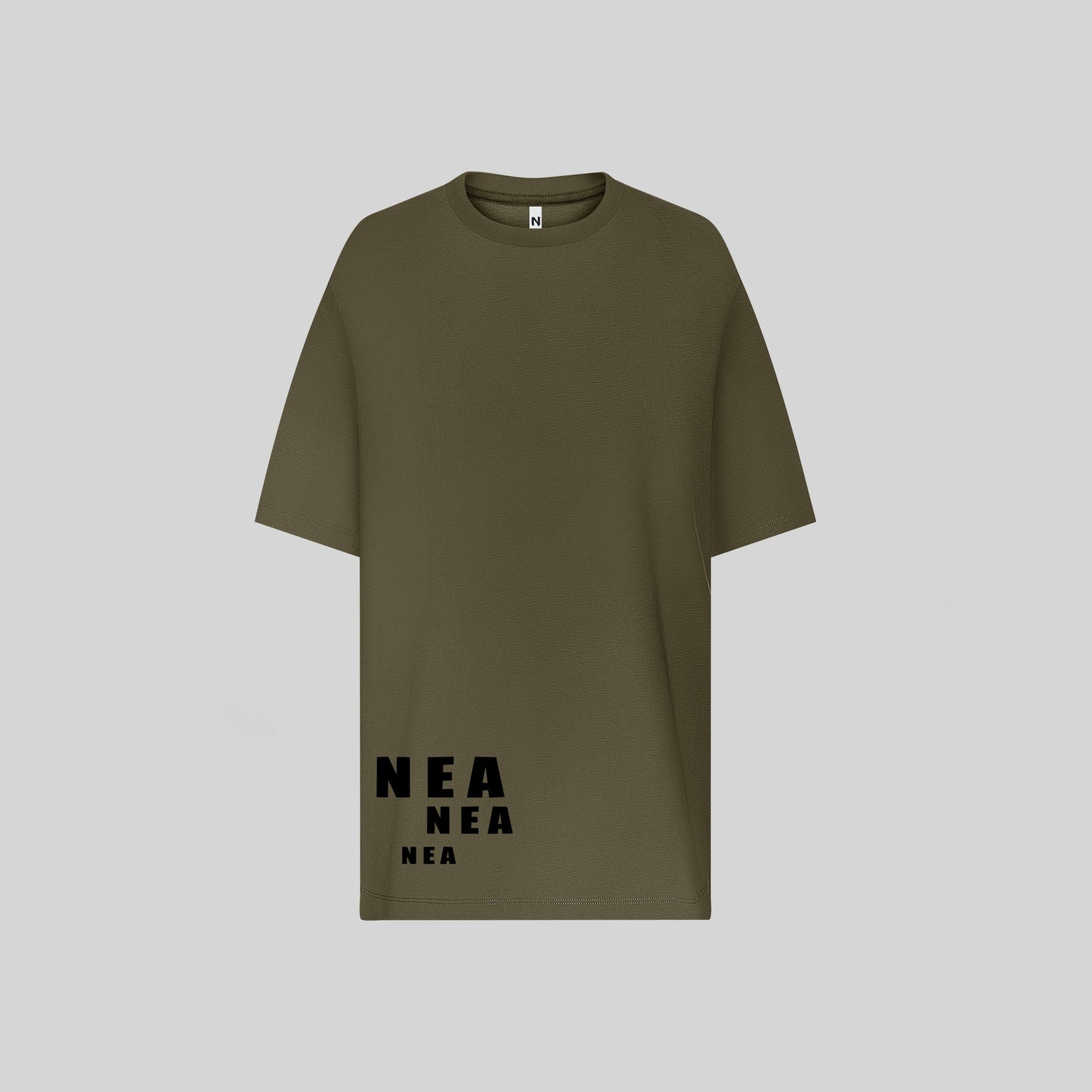 CYRIL CAMISETA OVERSIZE VERDE - NEA